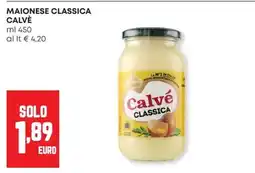 Panorama Maionese classica Calvé offerta