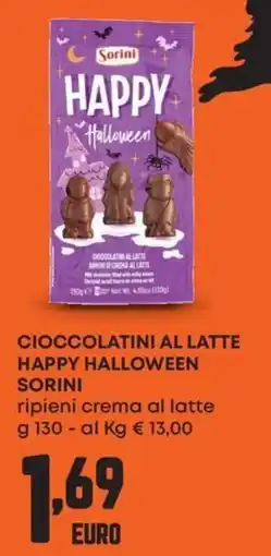 Panorama Cioccolatini al latte Happy Halloween Sorini offerta