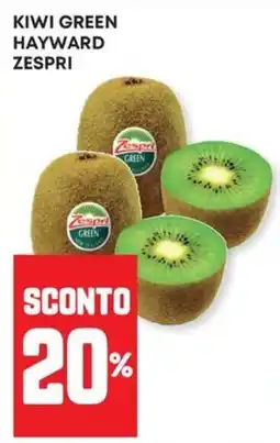 Panorama Kiwi green hayward zespri offerta