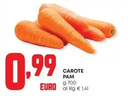 Panorama Carote Pam offerta