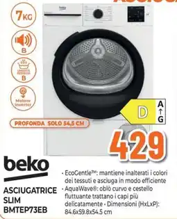 Extracoop Asciugatrice slim Beko offerta
