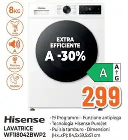 Extracoop Hisense lavatrice offerta