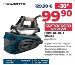 Sinergy Rowenta ferro caldaia offerta