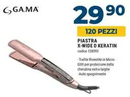 Sinergy Piastra X-Wide d Keratin offerta