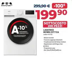 Sinergy Lavatrice Mivar offerta