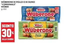 Panorama Wüberone di pollo o di suino offerta