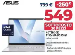 Sinergy ASUS Notebook F1504MA-BQ358W offerta