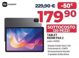 Sinergy Tablet Redmi Pad 2 offerta
