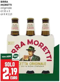 Panorama Birra Moretti originale offerta