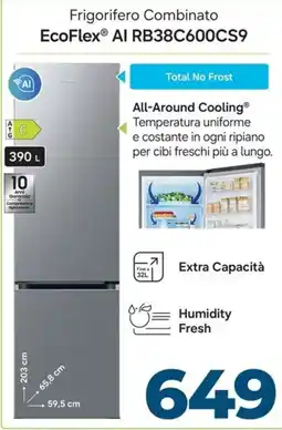 Sinergy Frigorifero Combinato EcoFlex® AI RB38C600CS9 offerta