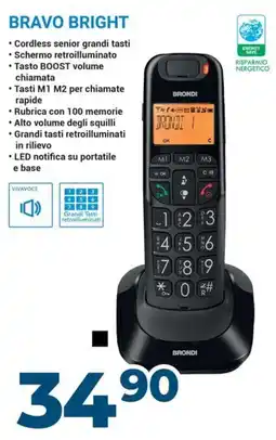 Sinergy Bravo Bright Brondi offerta