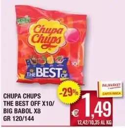 Palmarket Chupa Chups The Best Off offerta