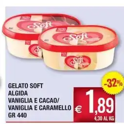 Palmarket Gelato soft Algida offerta