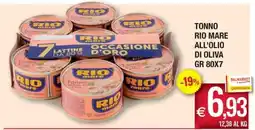 Palmarket Tonno Rio Mare all'olio di oliva offerta