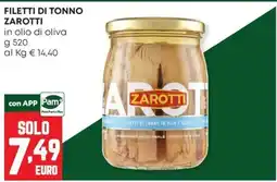 Panorama Filetti di tonno Zarotti offerta