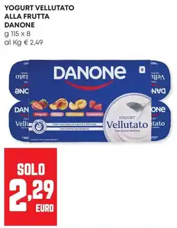 Panorama Yogurt vellutato Danone offerta