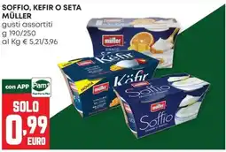 Panorama Soffio, kefir o seta Müller offerta