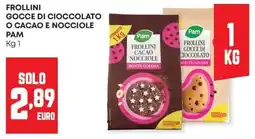 Panorama Frollini cacao nocciole Pam offerta
