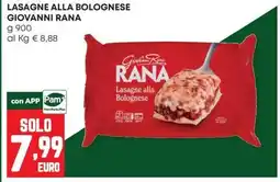 Panorama Lasagne alla Bolognese Giovanni Rana offerta