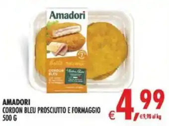 Amadori Cordon Bleu Prosciutto e Formaggio