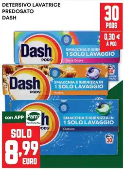 Panorama Detersivo lavatrice predosato Dash offerta