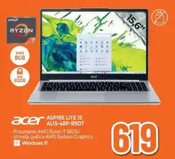 Extracoop Acer Aspire Lite 15 offerta