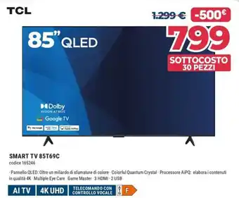 TCL SMART TV 85T69C
