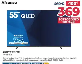 Hisense SMART TV 55E79S