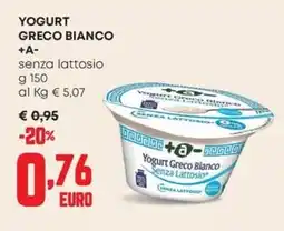 Panorama Yogurt Greco Bianco senza lattosio offerta