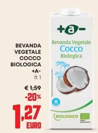 Bevanda Vegetale Cocco Biologica +A-