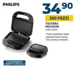 Sinergy Philips tostiera offerta