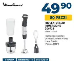 Sinergy Moulinex frullatore ad immersione offerta