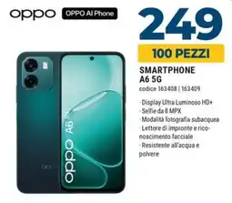 Sinergy OPPO AI Phone Smartphone A6 5G offerta