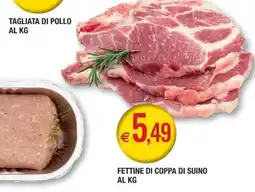 Palmarket Fettine di coppa di suino offerta