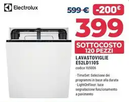 Sinergy Lavastoviglie Electrolux E52LD110S offerta