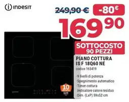 Sinergy Piano cottura Indesit offerta