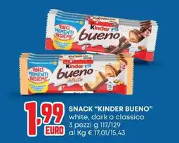 Panorama Kinder Bueno offerta