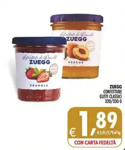Deco Maxistore Confettura gusti classici Zuegg offerta
