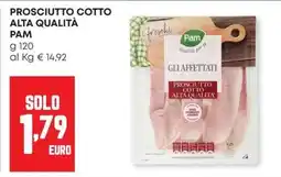 Panorama Prosciutto cotto Pam offerta