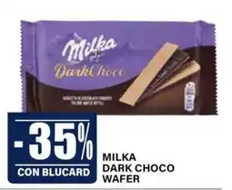 Il Gigante Milka Dark Choco Wafer offerta