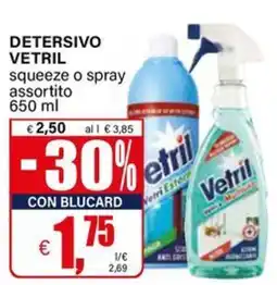 Il Gigante Detersivo Vetril offerta