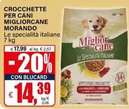 Il Gigante Crocchette per cani Miglior Cane Morando offerta