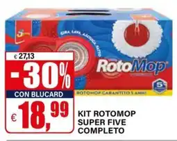 Il Gigante Kit Rotomop Super Five Completo offerta