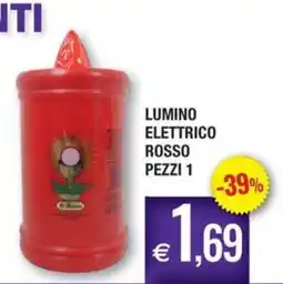 Palmarket Lumino elettrico rosso offerta