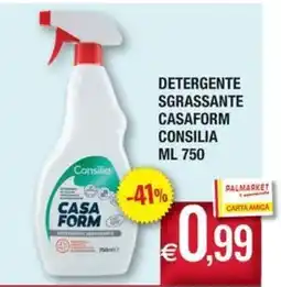 Palmarket Detergente sgrassante Casaform Consilia offerta