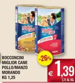 Palmarket Bocconcini Miglior Cane Pollo/Manzo offerta