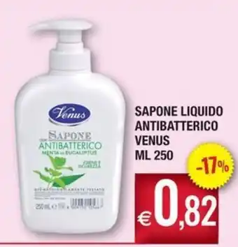 Sapone liquido antibatterico Venus