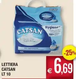 Palmarket Lettiera Catsan Lt 10 offerta
