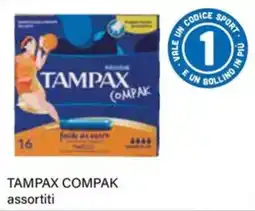 Il Gigante Tampax Compak assortiti offerta