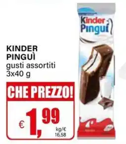 Il Gigante Kinder Pinguì offerta